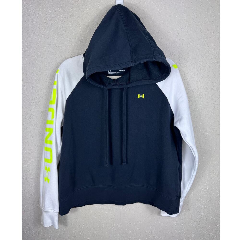 Under Armour Black & White Hoodie Womens Size Large